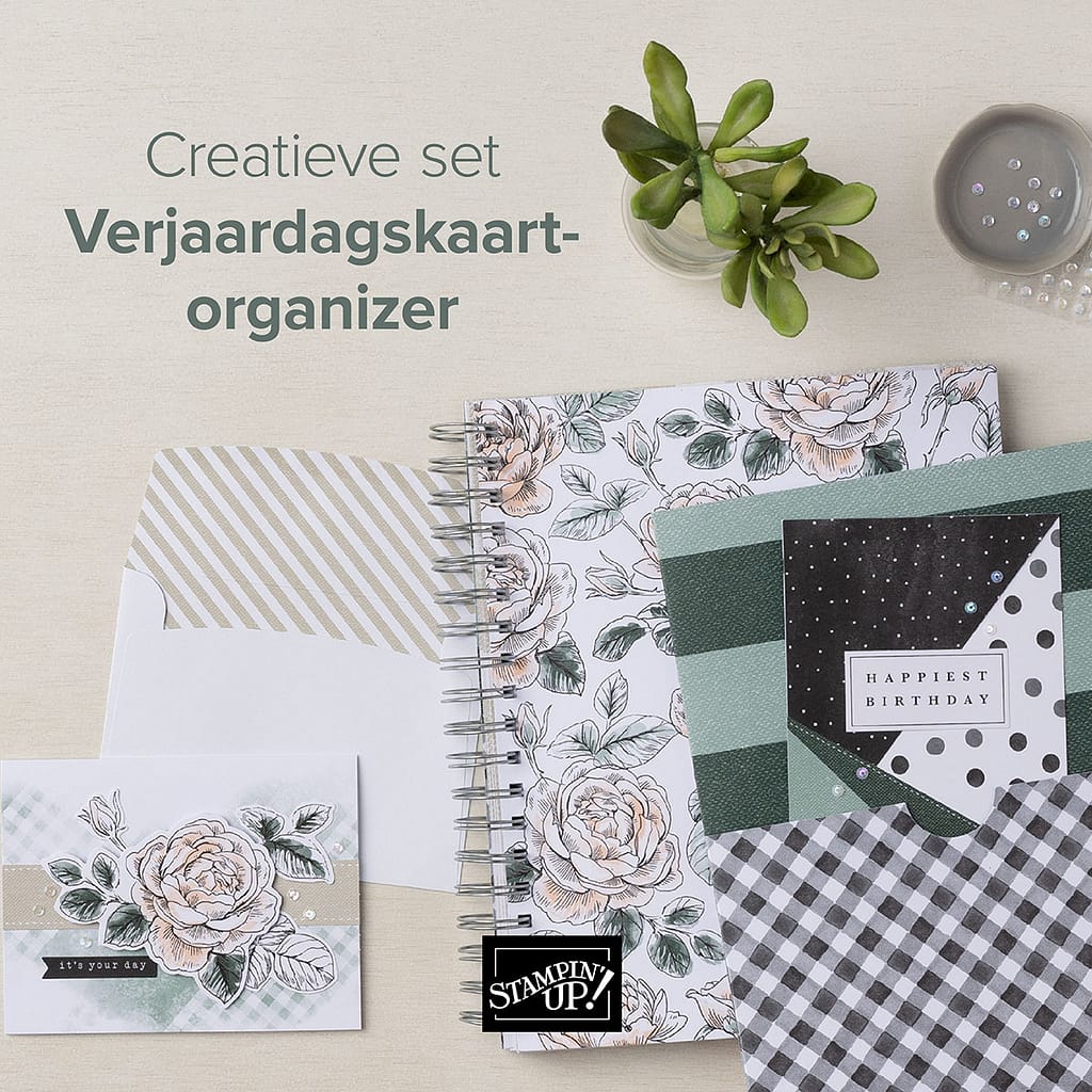 Hoe je door iets te maken weer tijd krijgt... 5 Verjaardag organizer kit okt. 2022 BDAYORGANIZER