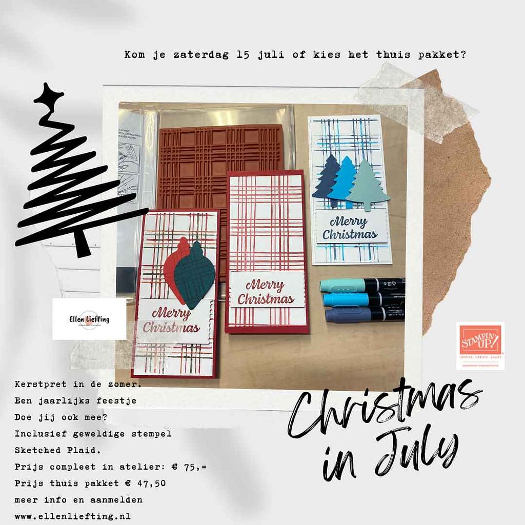 Online creativiteit delen 7 christmas in july