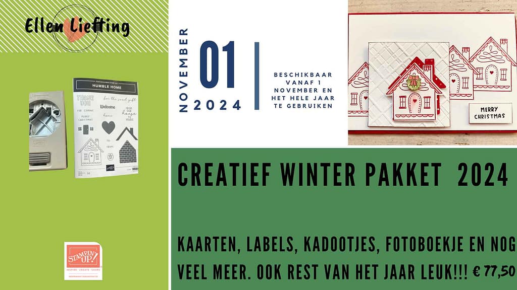 creatief winter pakket 2024 van ellenliefting