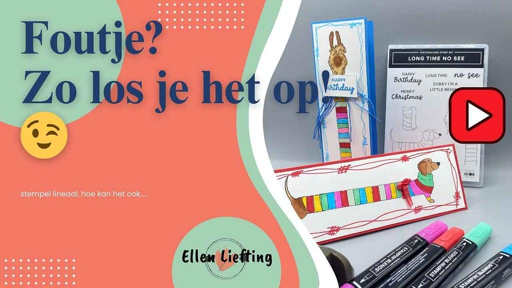 Foutje? Geen probleem! Creatief oplossen met stempels en markers 4 Teal Blue and White Simple Modern Healthy Lifestyle Tips YouTube Thumbnail