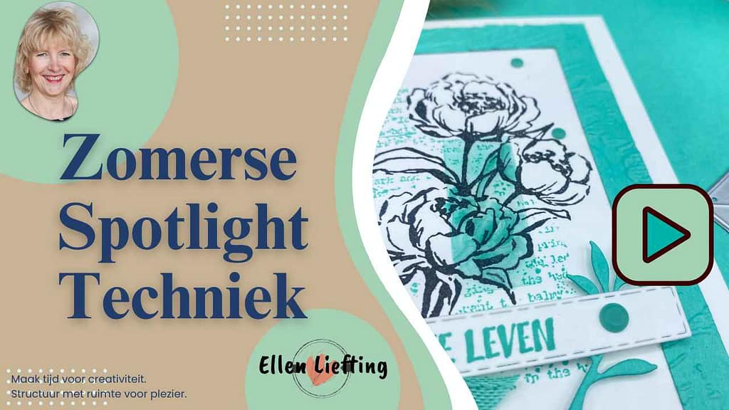 Zomers creatief met Gallery Blooms 2 Teal Blue and White Simple Modern Healthy Lifestyle Tips YouTube Thumbnail 4