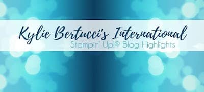 Stampin' Up! To a wild rose, kaart met "belly-band" voor Kylie's International Blog Highlight July 2019 2 Kylie2527s2Bint.2Bblog2BHighlight2Bmay2B2019