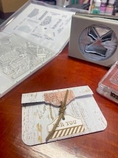 Blog 9 keeping tabs stampin up via ellen liefting