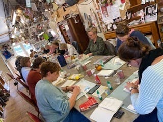 Hoe je door iets te maken weer tijd krijgt... 9 crafmarathon bij Ellen groep aan de slag2