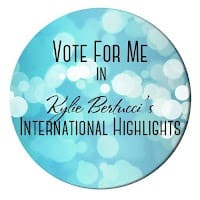 Stampin' Up! To a wild rose, kaart met "belly-band" voor Kylie's International Blog Highlight July 2019 7 vote2Bfor2Bme