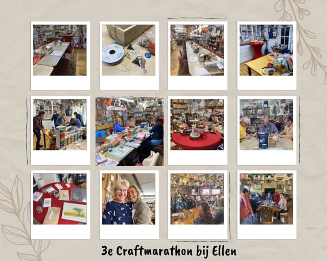 Red jij 12 uur achter elkaar craften? 5 craftmarathon sfeerbeelden