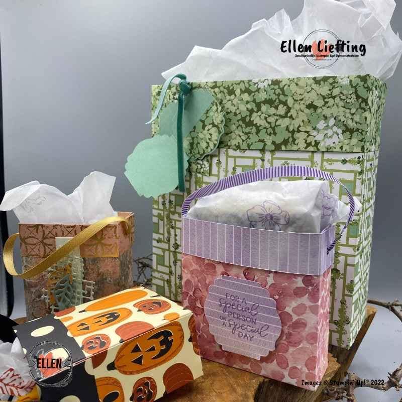 Je hoeft geen creatieve duizendpoot te zijn om deze leuke tasjes te maken 3 tasjes in vele formaten door ellen liefting