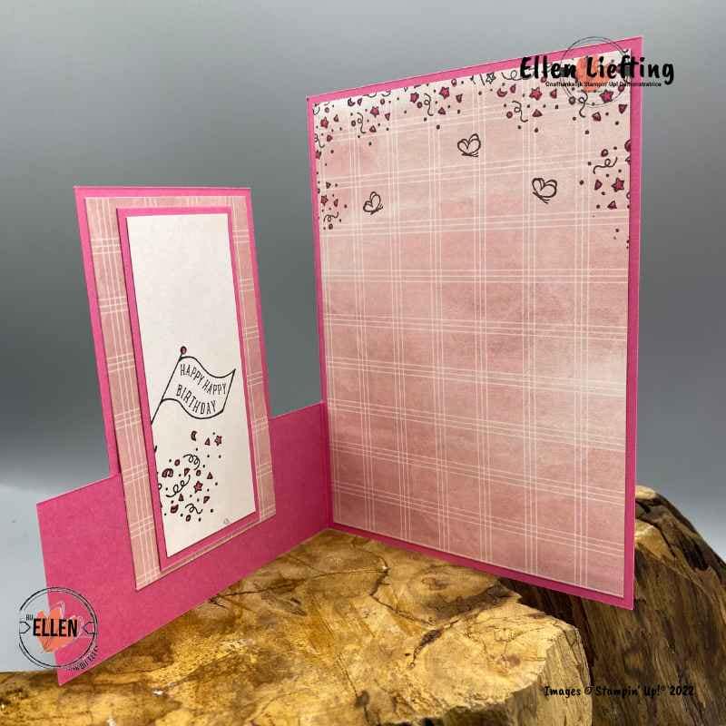 Stempelschatten bloghop over kinderen 3 funfold kaart kinderen door ellen liefting