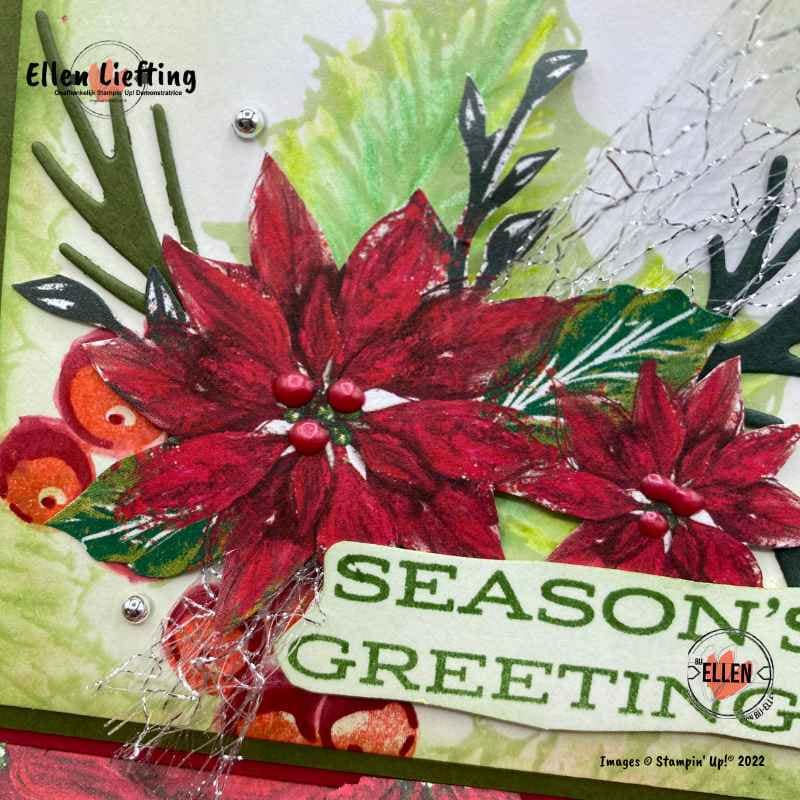 Heb jij zin in de decembermaand? 8 season greetings leaves of holly door bij ellen