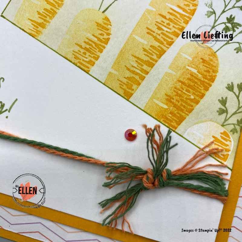 5 Tips om jouw stempel creativiteit te vergroten 4 strikjes loof van thanks a bunch van ellen liefting