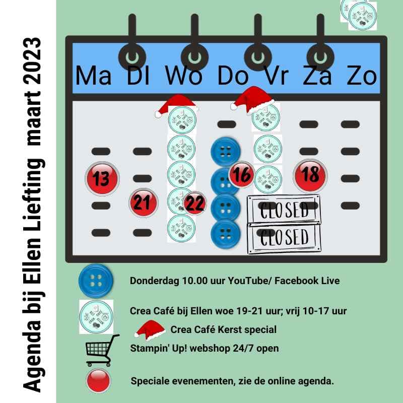 Witte elegantie, funfold 3 9 agenda bij ellen maart 2023