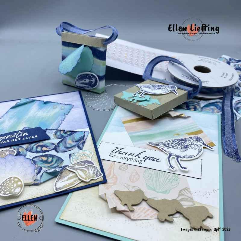Hoe verwerk je mooi papier even anders 5 by the bay bundel door ellen liefting