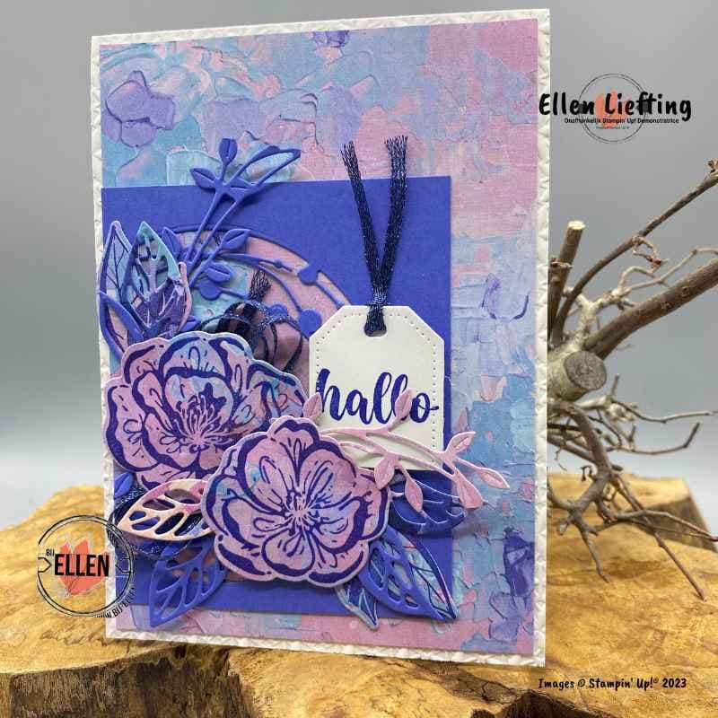 Blij en bloemrijk in verschillende varianten 15 online only stampinup ellen liefting