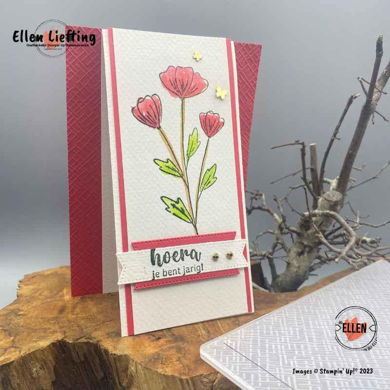 Funfold deel 2 bloemen of bloemen? 10 aquarellen op funfold door ellenliefting