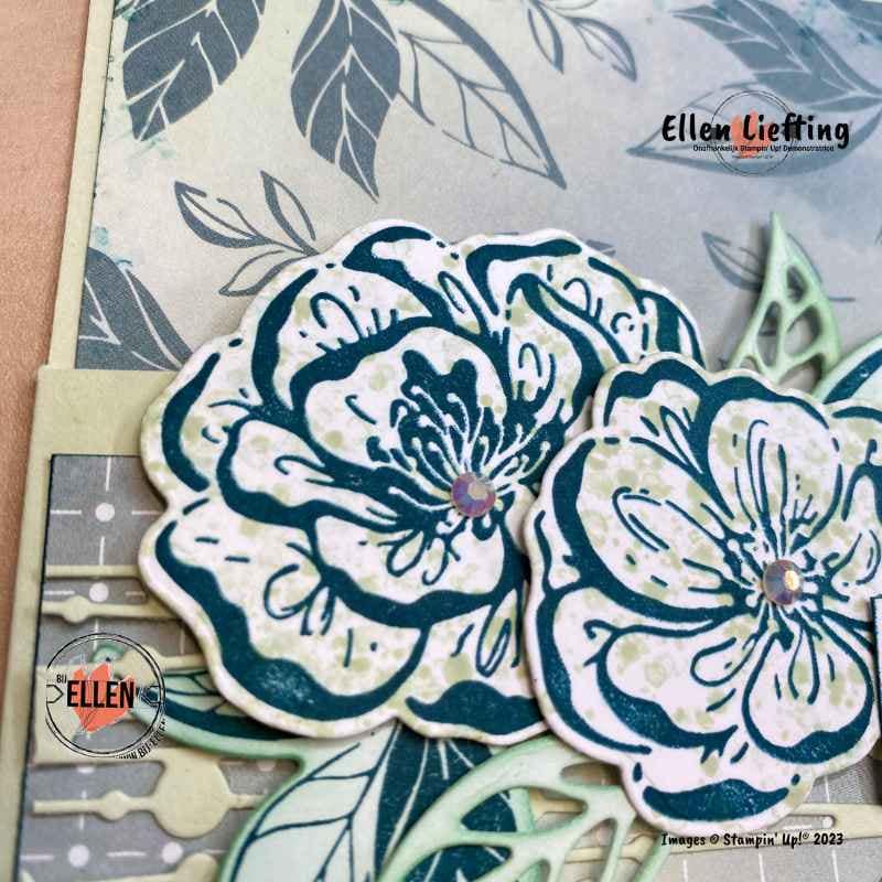 Funfold, deel 1 in de maand van de funfold 5 detail blij en bloemrijk stampinup ellen liefting