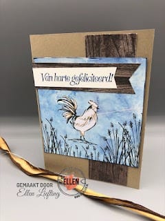 Schoonmaken, maar dan wel leuk: Home to roost met inkt en bleekwater techniek. 1 2019 03 112B17.07.01 1
