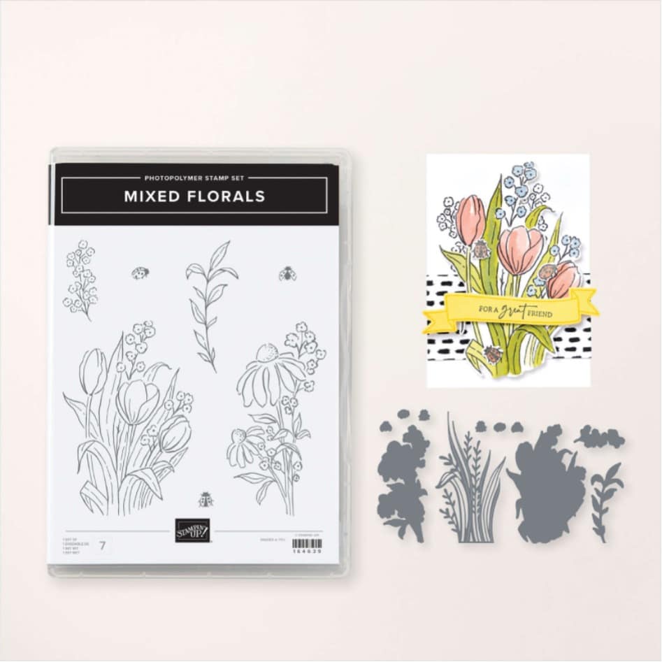 Creatief lente pakket 3 mixed floral bundel via ellen liefting